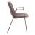 Desi Faux Leather/Steel Dining Chair