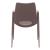 Desi Faux Leather/Steel Dining Chair