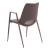 Desi Faux Leather/Steel Dining Chair