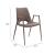Desi Faux Leather/Steel Dining Chair