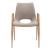 Desi Faux Leather/Steel Dining Chair