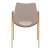 Desi Faux Leather/Steel Dining Chair