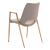 Desi Faux Leather/Steel Dining Chair