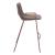 Desi Faux Leather/Steel Counter Stool