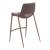 Desi Faux Leather/Steel Counter Stool