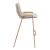 Desi Faux Leather/Steel Counter Stool