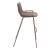 Desi Faux Leather/Steel Barstool