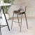Desi Faux Leather/Steel Barstool