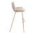 Desi Faux Leather/Steel Barstool