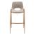Desi Faux Leather/Steel Barstool