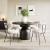 Blanca Polyester/Steel Dining Chair