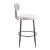 Blanca Polyester/Steel Barstool