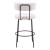 Blanca Polyester/Steel Barstool