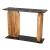 Pemba Marble/Wood/Iron Console Table