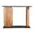 Pemba Marble/Wood/Iron Console Table