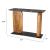 Pemba Marble/Wood/Iron Console Table