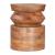 Kollam Round Wood Side Table