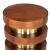 Marigot Round Wood/Iron Side Table