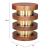 Marigot Round Wood/Iron Side Table