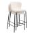 Linz Faux Leather/Steel Counter Stool