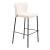 Linz Faux Leather/Steel Barstool