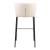 Linz Faux Leather/Steel Barstool