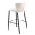 Linz Faux Leather/Steel Barstool