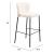 Linz Faux Leather/Steel Barstool