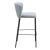 Linz Faux Leather/Steel Barstool
