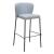 Linz Faux Leather/Steel Barstool