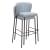 Linz Faux Leather/Steel Barstool