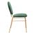 Odessa Velvet/Steel Dining Chair