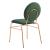 Odessa Velvet/Steel Dining Chair