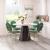 Odessa Velvet/Steel Dining Chair