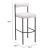 Livorno Polyester/Steel Barstool