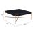 Nazaire Square Wood/Steel Coffee Table