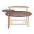 Viken Round MDF/Steel Coffee Table