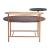 Viken Round MDF/Steel Coffee Table