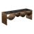 Reed Rectangular Glass/Steel Coffee Table