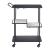Constanza Glass/Marble/Steel Bar Cart