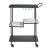 Constanza Glass/Marble/Steel Bar Cart