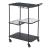 Constanza Glass/Marble/Steel Bar Cart