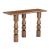 Split Wood Console Table