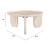 Nador Round Marble/MDF Coffee Table