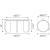 Nador Round Marble/MDF Coffee Table