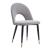 Menlo Velvet/Steel Dining Chair