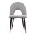 Menlo Velvet/Steel Dining Chair