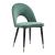 Menlo Velvet/Steel Dining Chair