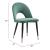 Menlo Velvet/Steel Dining Chair
