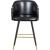 Barbosa Faux Leather Counter Stool with Espresso Wood Legs